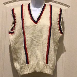 Vintage Women’s Sleeveless V-Neck Sweater